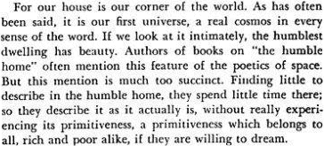 The Poetics of Space